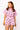 SAMPLE - Pink Gingham Set with Mini Footballs