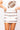 SAMPLE - White, Crimson & Ivory Full Sequin Skinny Stripe Skirt