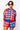 SAMPLE - Royal & Red Colorblock Football Set