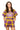 Licensed Sample LSU Plaid Tie Back Cotton Top and Mascot Cotton Shorts Set