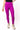 Bright Purple Scattered Rhinestone Legging