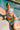 Rainbow Stripe Paillette Long Sleeve Knit Dress