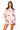 SAMPLE -  Pink Multi Paint Brush Sweatshirt and Short Set