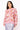 Pink Love Letters Button Up Knit Cardigan