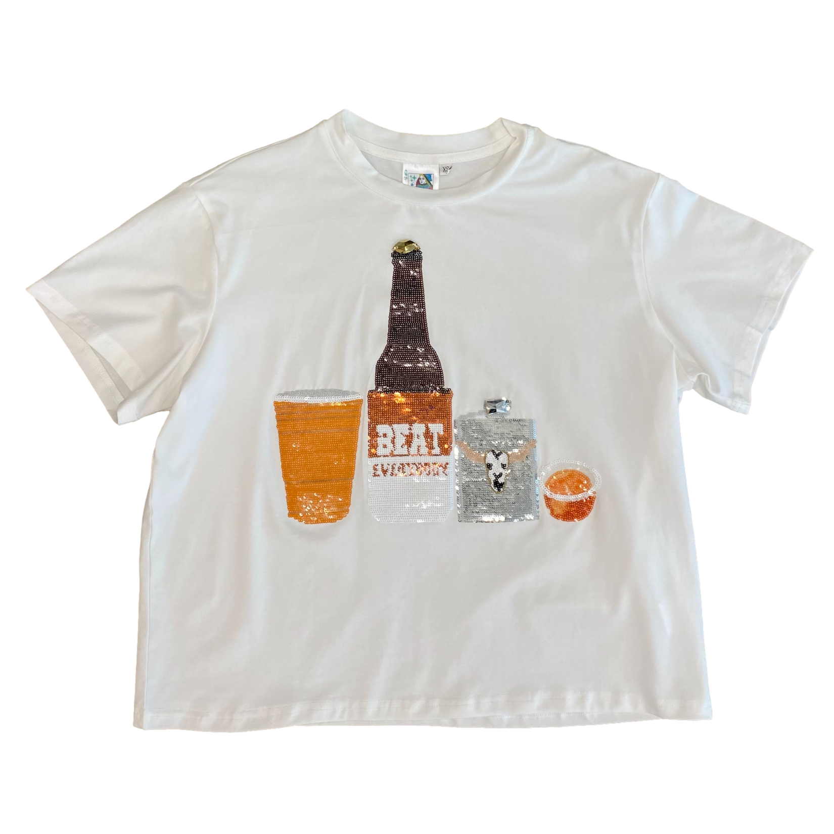 Burnt Orange Drink Tee