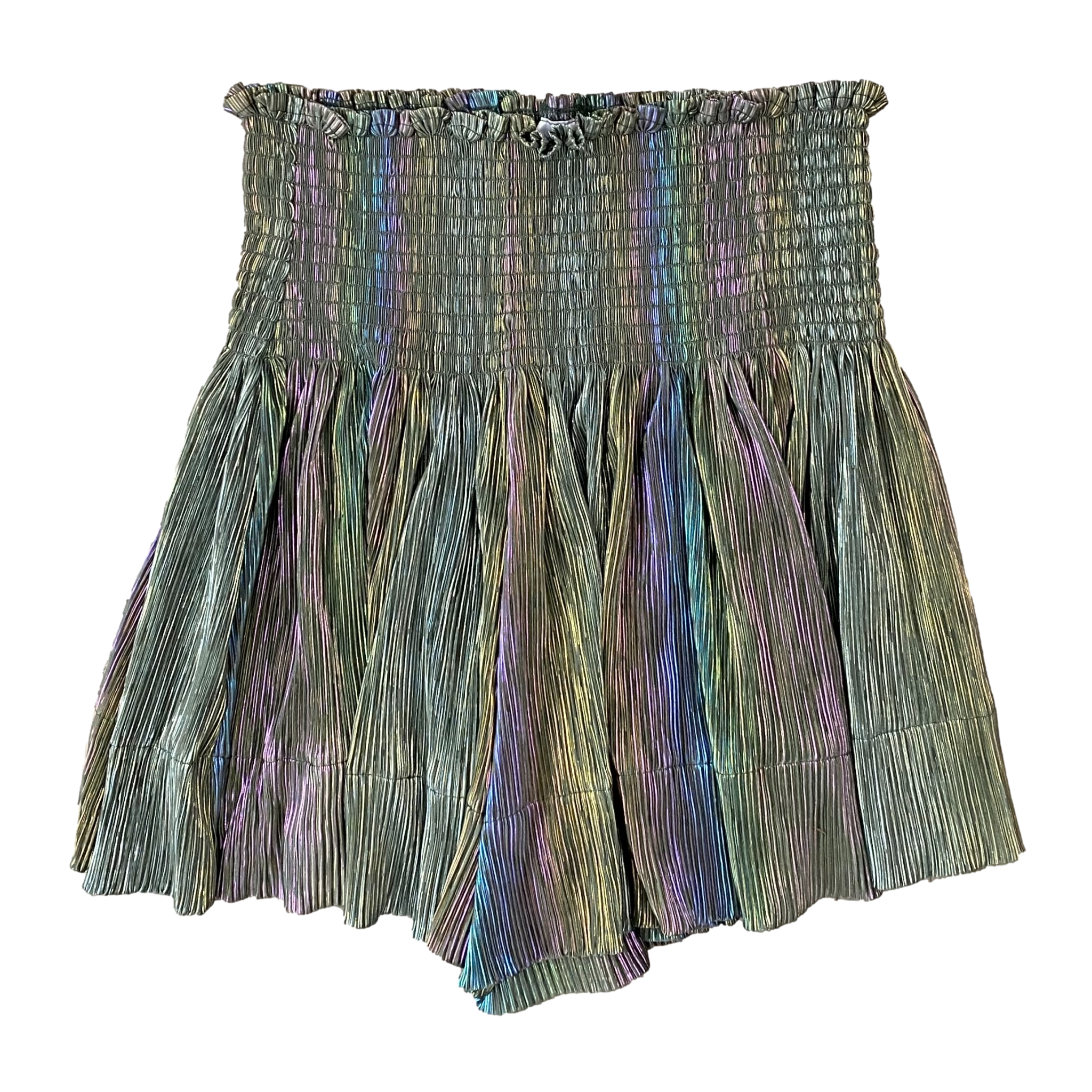 Olive Pleat Swing Short