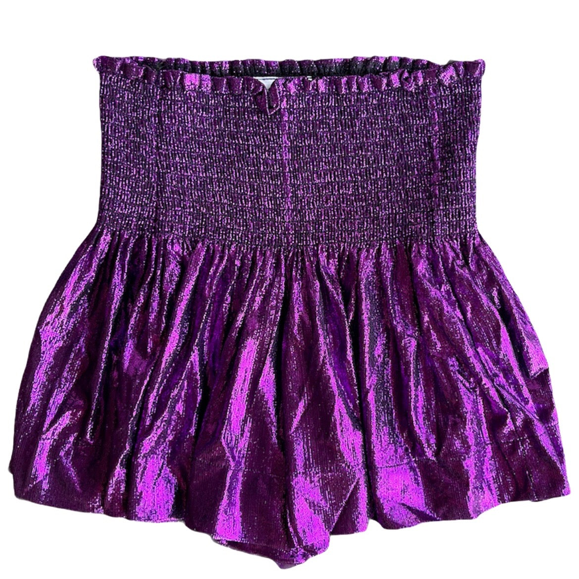 Purple Pebble Swing Shorts