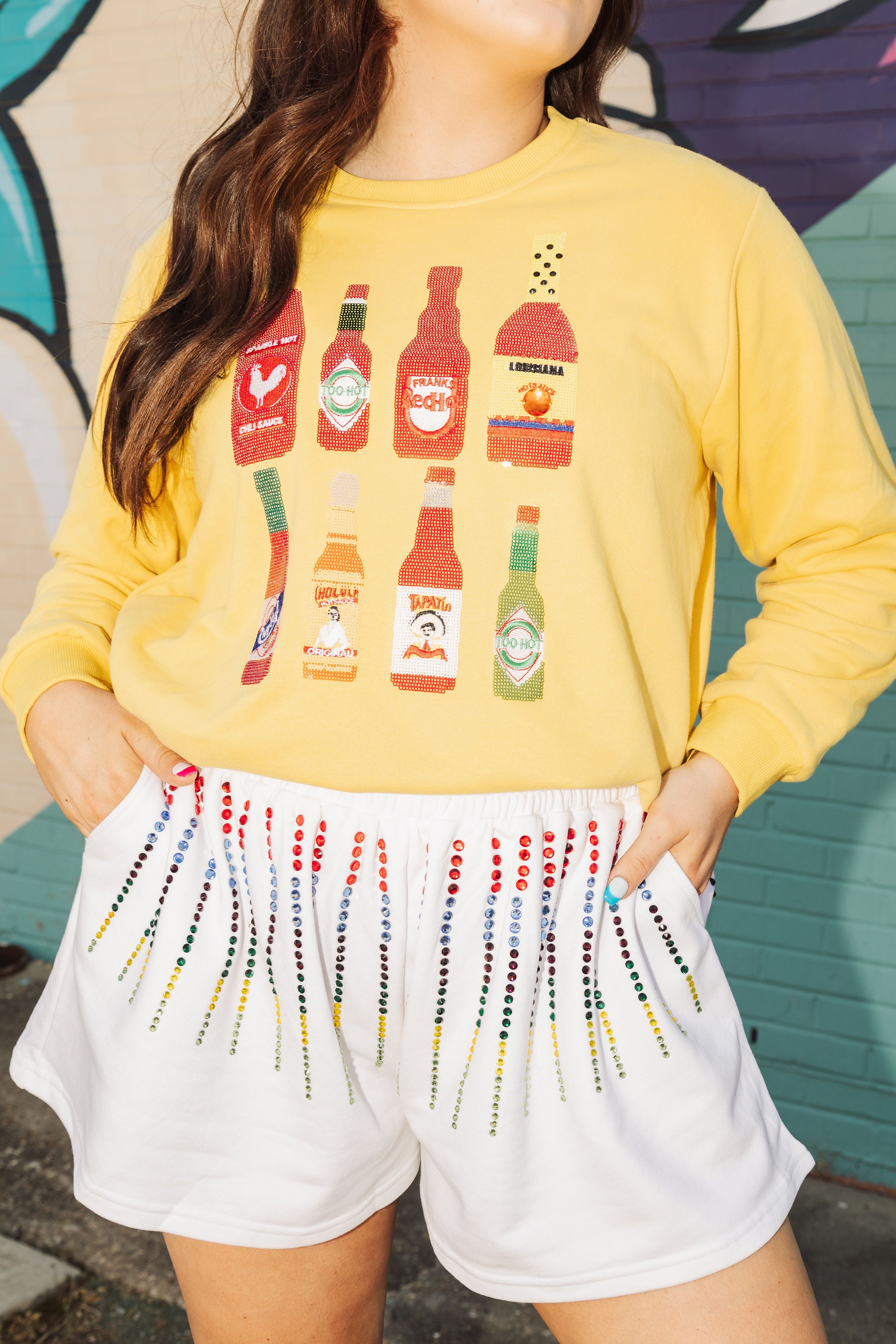 Queen of Hot Sauce Sweatshirt – Queen of Sparkles