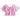 Pale Pink Pleat Flutter Top