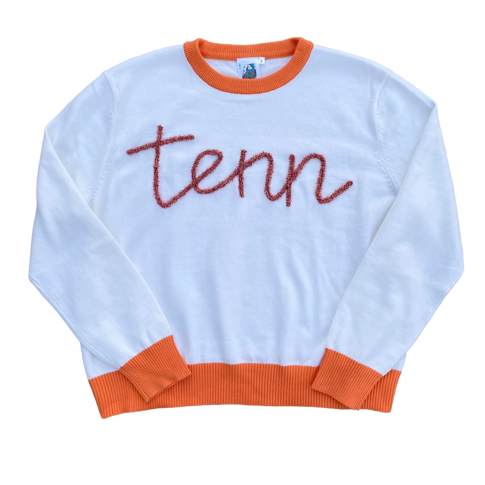 Licensed- Glitter Script "Tenn" Long Sleeve Sweater