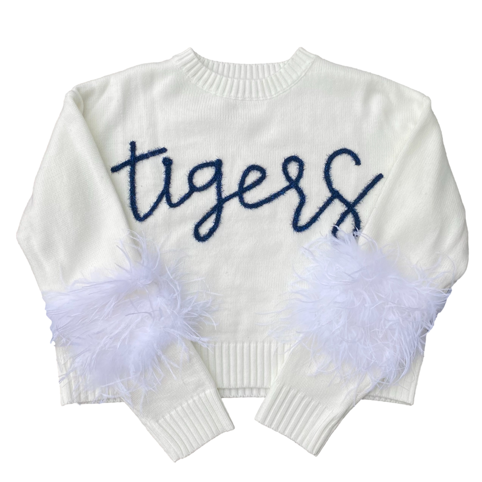 Long Sleeve Thin Knit Tiger Sweater – Sparkle City Co