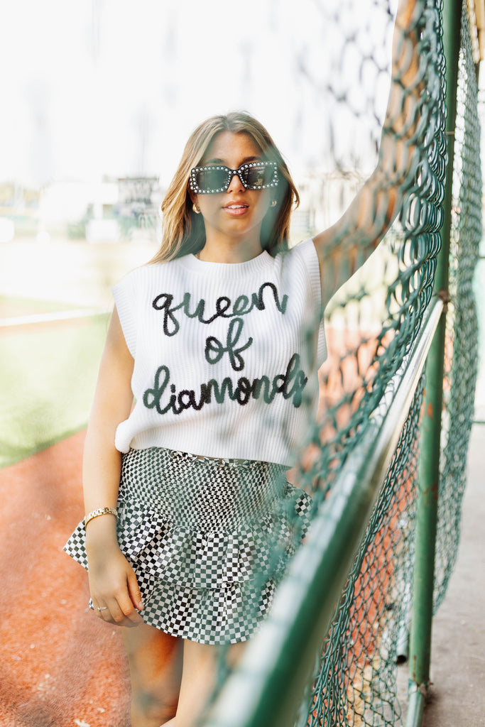 Queen of Sparkles Queen of Sparkles Gold Baseball Shirt