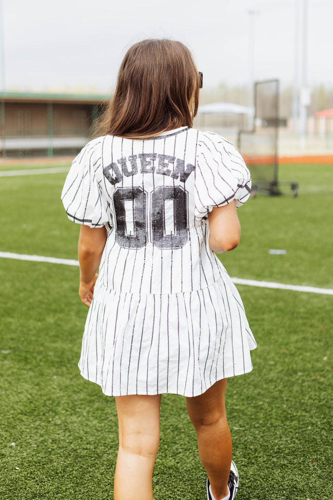 Queen of Sparkles Queen of Sparkles Gold Baseball Shirt