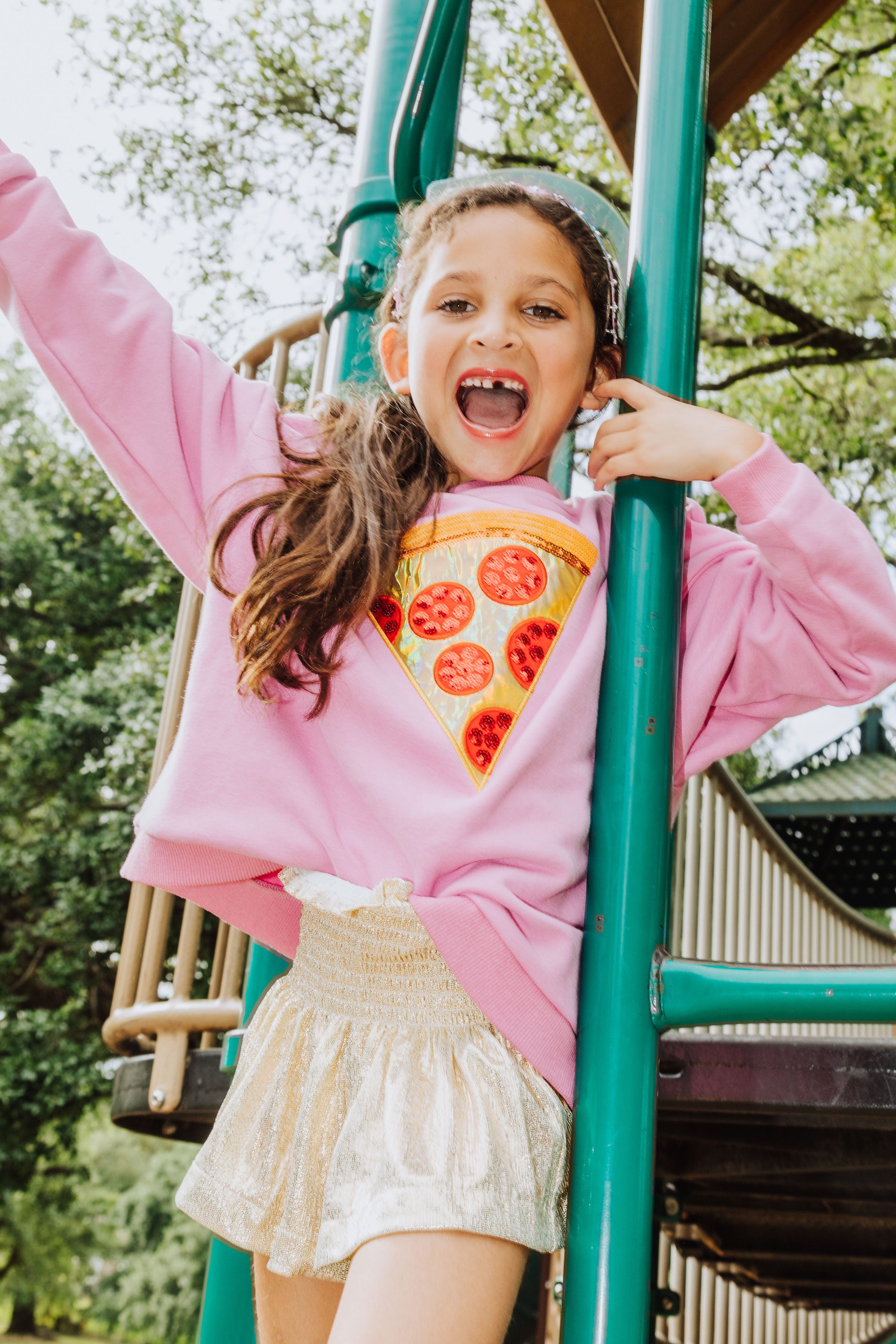 Kids Pizza Sweatshirt
